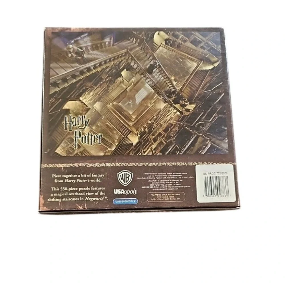 Harry Potter Hogwarts Staircase Puzzle 550 Piece USAopoly Wizarding World Magic